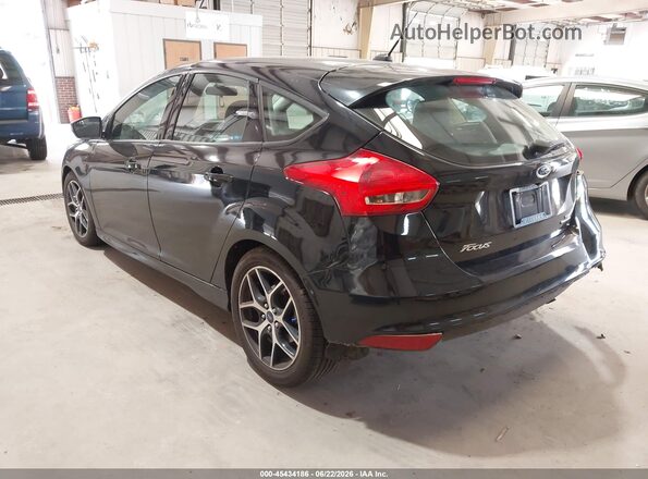 1FADP3K29GL355468 2016 FORD FOCUS Black Tył lewy