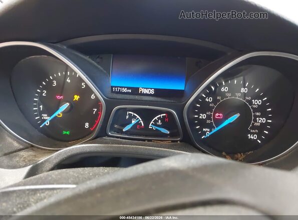 1FADP3K29GL355468 2016 FORD FOCUS Black Widok tylnych siedzeń