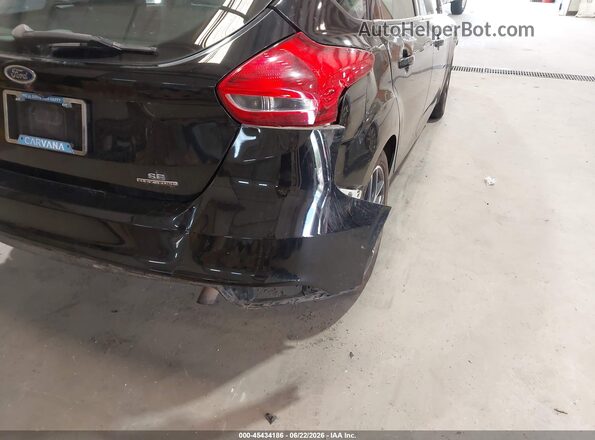 1FADP3K29GL355468 2016 FORD FOCUS Black Widok z przodu