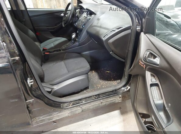 1FADP3K29GL355468 2016 FORD FOCUS Black Widok wnętrza z przodu