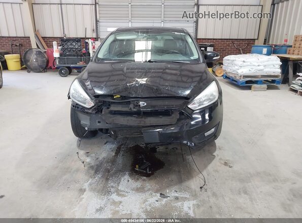1FADP3K29GL355468 2016 FORD FOCUS Black Widok wnętrza z tyłu