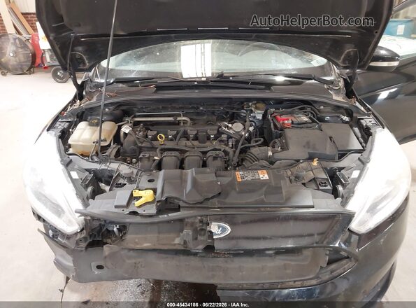 1FADP3K29GL355468 2016 FORD FOCUS Black Widok z tyłu