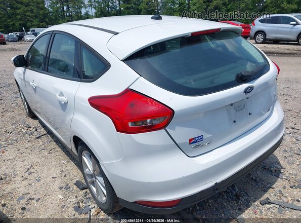 1FADP3K29HL345847 2017 FORD FOCUS White Rear left