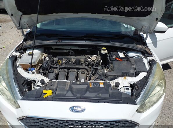 1FADP3K29JL231949 2018 FORD FOCUS White Widok z tyłu