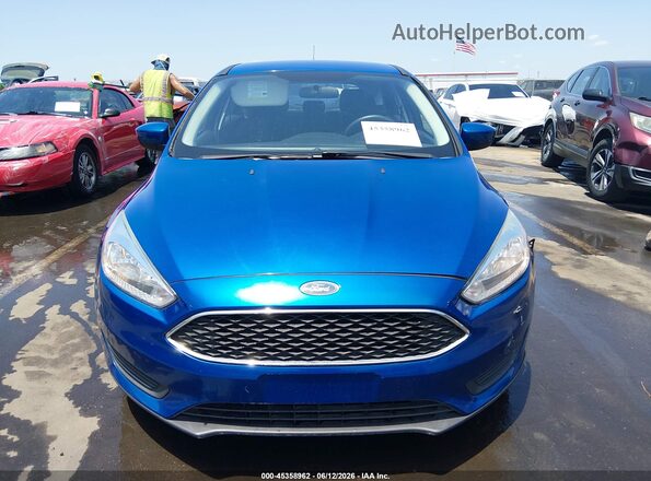 1FADP3K29JL238044 2018 FORD FOCUS Синий Вид щитка приборов