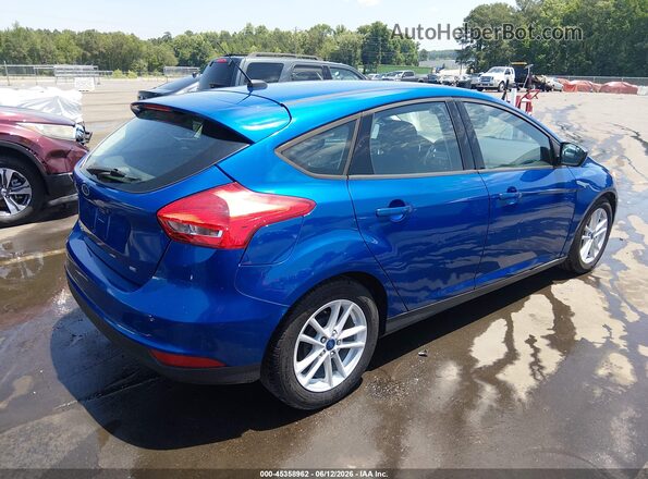 1FADP3K29JL238044 2018 FORD FOCUS Синий Задняя правая четверть