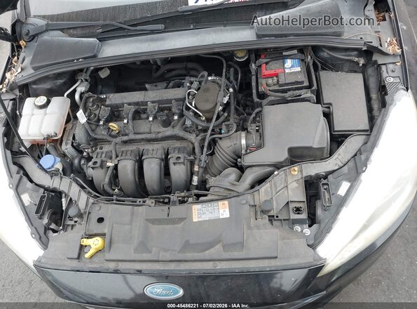1FADP3K2XGL258473 2016 FORD FOCUS Black Widok z tyłu