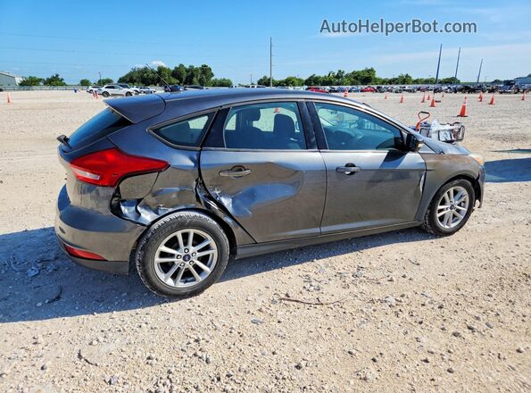 1FADP3K2XHL216192 2017 FORD FOCUS Charcoal Trasero derecho