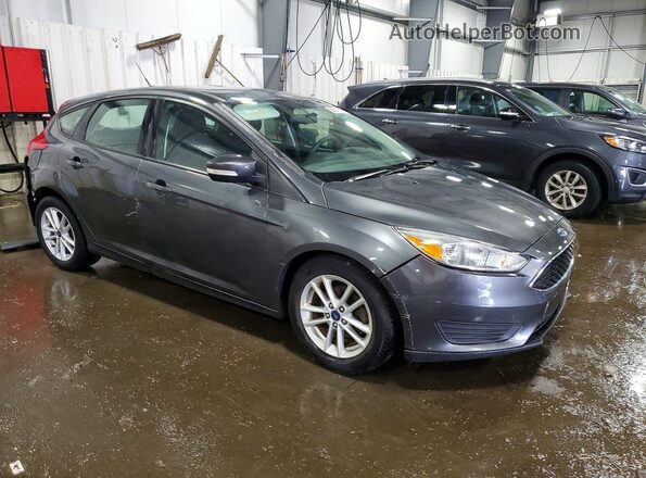 1FADP3K2XHL231582 2017 FORD FOCUS Серый Передняя правая четверть