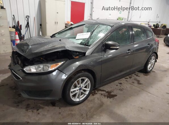 1FADP3K2XHL247913 2017 FORD FOCUS Gray Առջևի ձախ երեք քառորդ տեսարան
