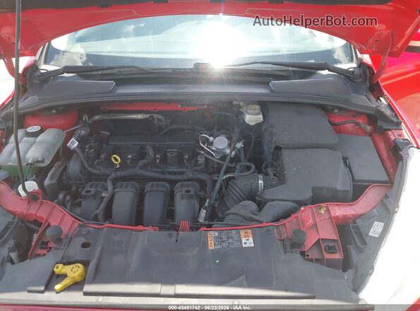 1FADP3K2XHL248902 2017 FORD FOCUS Red Հետևի տեսք