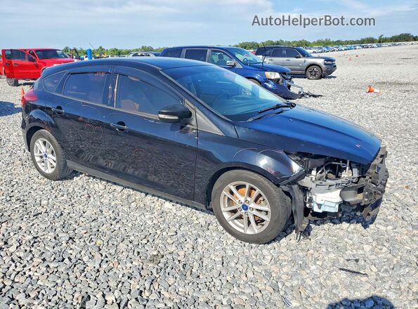 1FADP3K2XJL256567 2018 FORD FOCUS Black Передня права чверть