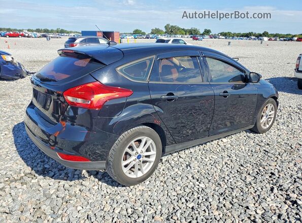 1FADP3K2XJL256567 2018 FORD FOCUS Black Задня права чверть