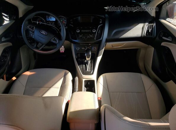 1FADP3K2XJL256567 2018 FORD FOCUS Black Вид панелі приладів