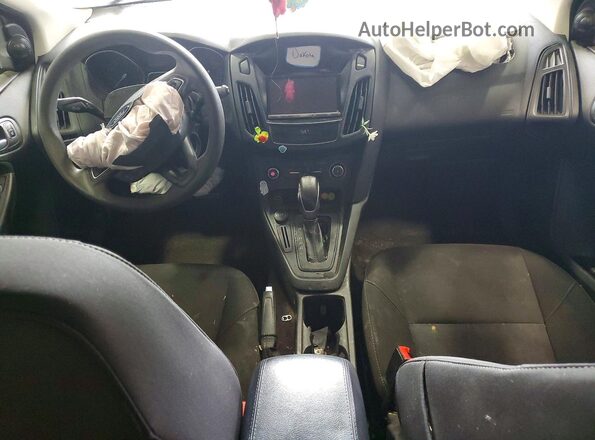 1FADP3K2XJL285308 2018 FORD FOCUS Gray Вид панелі приладів