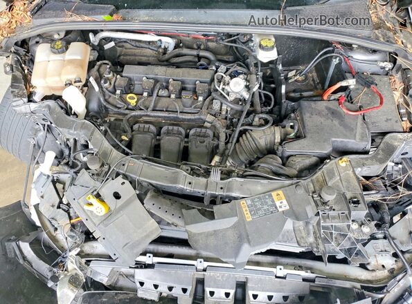 1FADP3K2XJL285308 2018 FORD FOCUS Gray Вид задньої частини салону