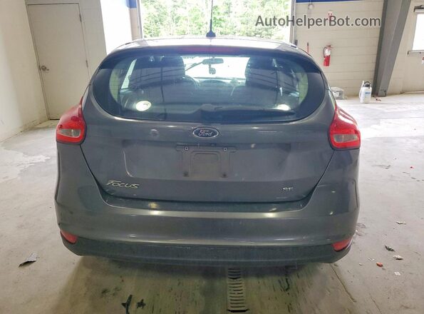 1FADP3K2XJL285308 2018 FORD FOCUS Gray Вид ззаду