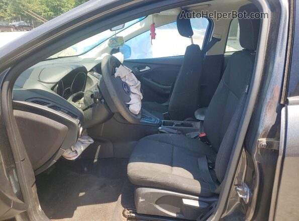 1FADP3K2XJL285308 2018 FORD FOCUS Gray Вид салону спереду