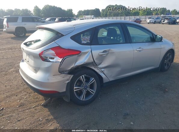1FADP3KEXGL236631 2016 FORD FOCUS Серебряный Задняя правая четверть