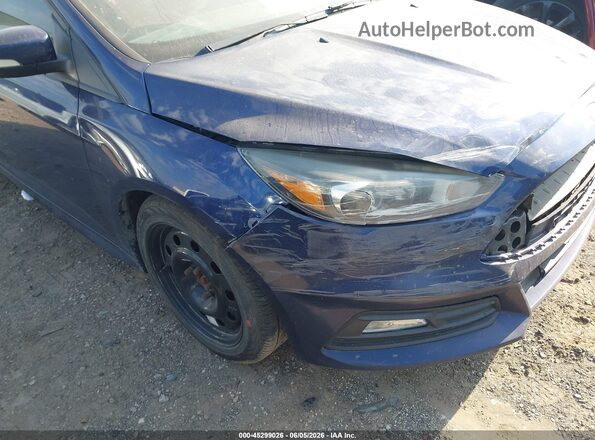 1FADP3L90GL200075 2016 FORD FOCUS Dark Blue Vista del cuadro de instrumentos