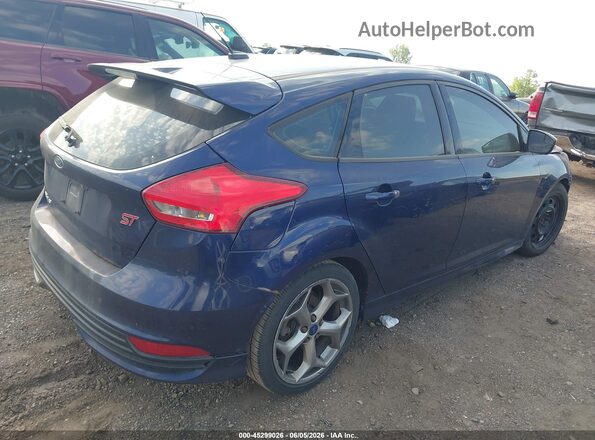 1FADP3L90GL200075 2016 FORD FOCUS Dark Blue Trasero derecho