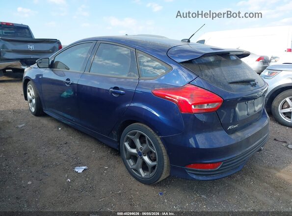 1FADP3L90GL200075 2016 FORD FOCUS Dark Blue Trasero izquierdo