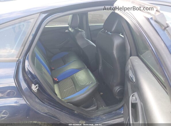 1FADP3L90GL200075 2016 FORD FOCUS Dark Blue Vista de la etiqueta del VIN