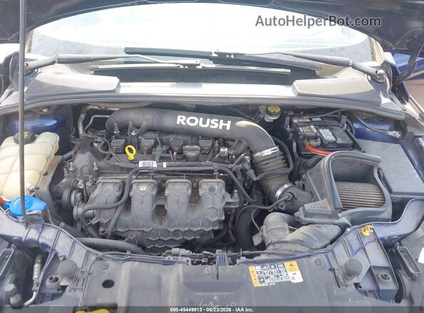 1FADP3L90GL249955 2016 FORD FOCUS ST Dark Blue Вид ззаду