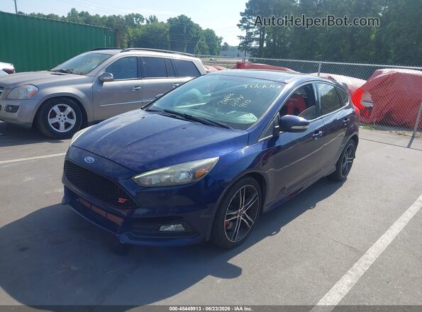1FADP3L90GL249955 2016 FORD FOCUS ST Dark Blue Передня ліва чверть