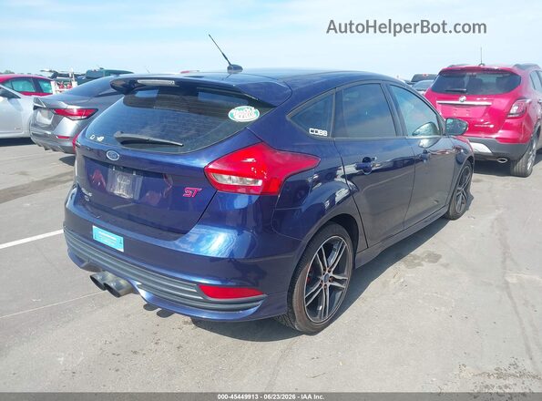 1FADP3L90GL249955 2016 FORD FOCUS ST Dark Blue Задня права чверть