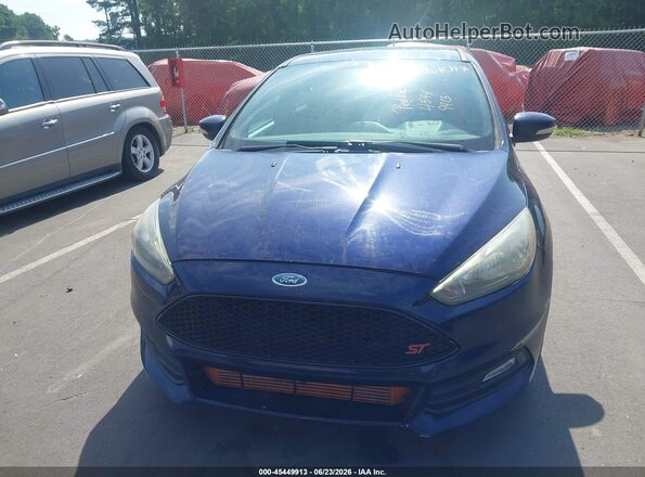 1FADP3L90GL249955 2016 FORD FOCUS ST Dark Blue Вид щитка приладів