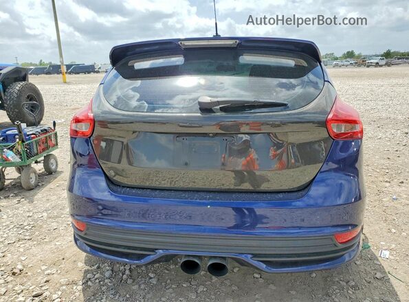 1FADP3L90HL244577 2017 FORD FOCUS Синий Вид сзади