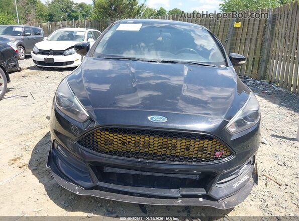 1FADP3L90JL285264 2018 FORD FOCUS ST Black წინა ხედი