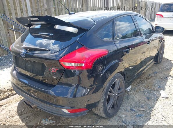 1FADP3L90JL285264 2018 FORD FOCUS ST Black უკანა მარჯვენა