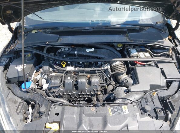 1FADP3L90JL285264 2018 FORD FOCUS ST Black უკანა ხედი