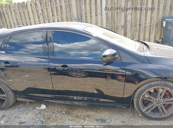 1FADP3L90JL285264 2018 FORD FOCUS ST Black უკანა სალონის ხედი