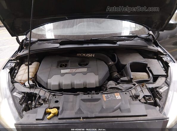 1FADP3L91HL245589 2017 FORD FOCUS ST Gray Widok z tyłu