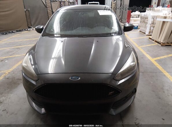 1FADP3L91HL245589 2017 FORD FOCUS ST Gray Widok zestawu wskaźników