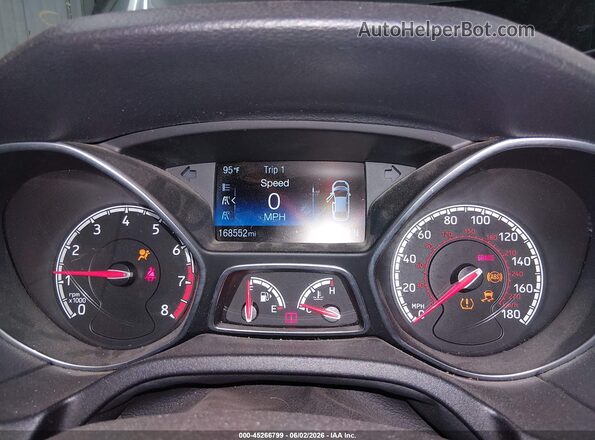 1FADP3L91HL245589 2017 FORD FOCUS ST Gray Widok tylnych siedzeń