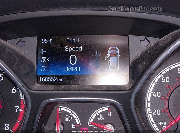 1FADP3L91HL245589 2017 FORD FOCUS ST Gray 