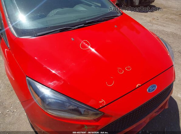 1FADP3L91HL266362 2017 FORD FOCUS Red Rear interior view