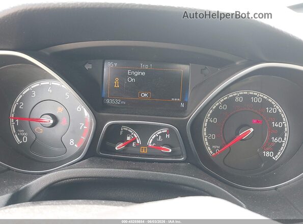 1FADP3L91JL229382 2018 FORD FOCUS ST Blue Вид задніх сидінь