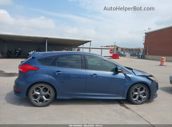 1FADP3L91JL229382 2018 FORD FOCUS ST Blue Панорамний вид салону 360°