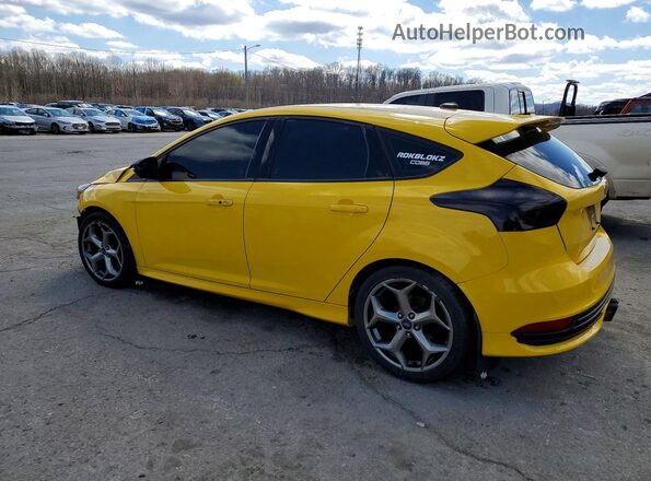 1FADP3L92HL229420 2017 FORD FOCUS Желтый Задняя левая четверть
