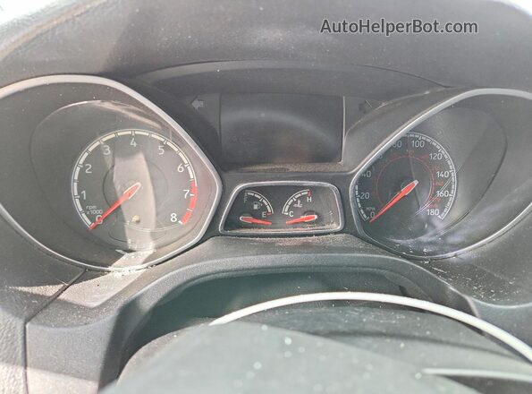 1FADP3L92HL230454 2017 FORD FOCUS White Вид щитка приладів