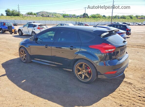 1FADP3L92HL237548 2017 FORD FOCUS Black Rear left