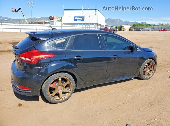 1FADP3L92HL237548 2017 FORD FOCUS Black Rear right