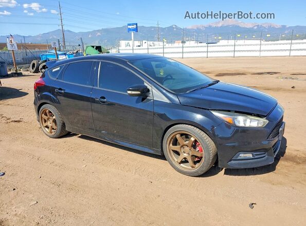 1FADP3L92HL237548 2017 FORD FOCUS Black Front right
