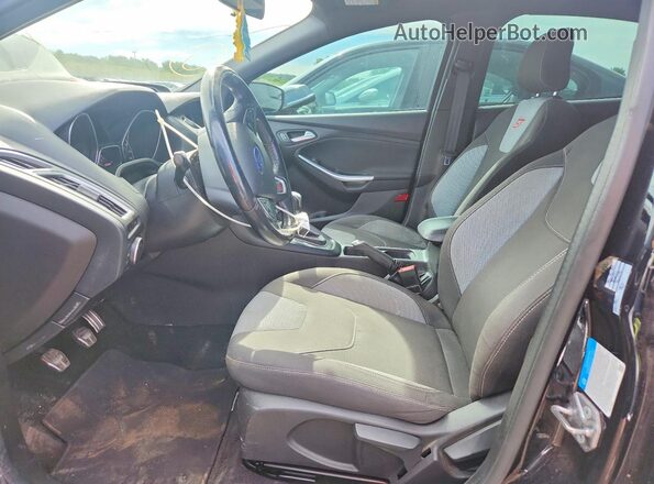 1FADP3L92HL237548 2017 FORD FOCUS Black Front interior view