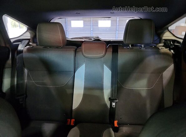 1FADP3L92JL223431 2018 FORD FOCUS Black Rear seats view